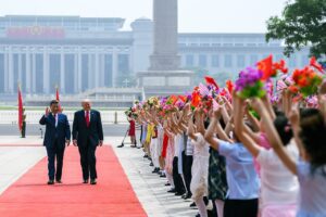 Trump Xi Welcome Ceremony